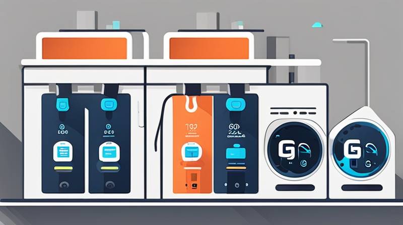 What gas is charged in the energy storage device?