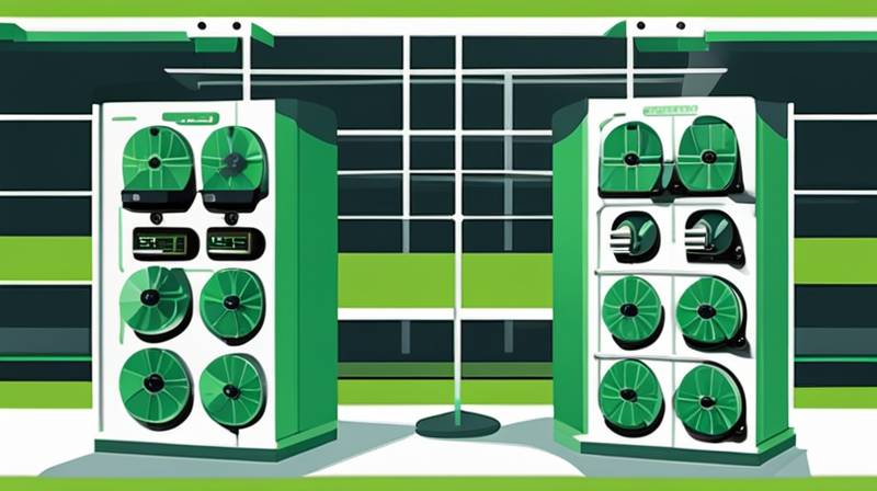 What are the green energy storage equipment?