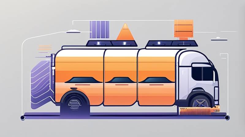 How much does a commercial energy storage vehicle weigh?