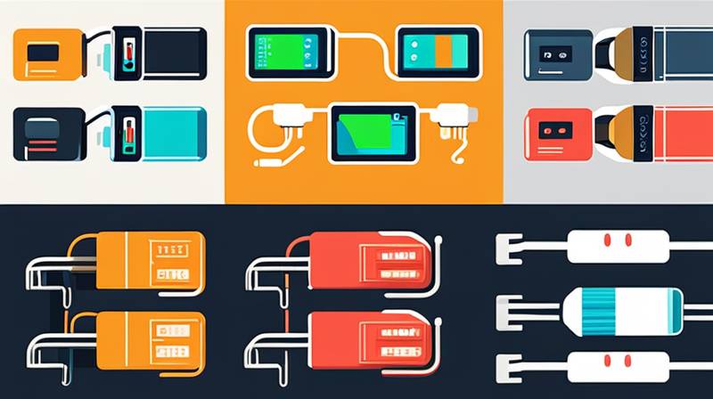 What cables are used in energy storage systems?