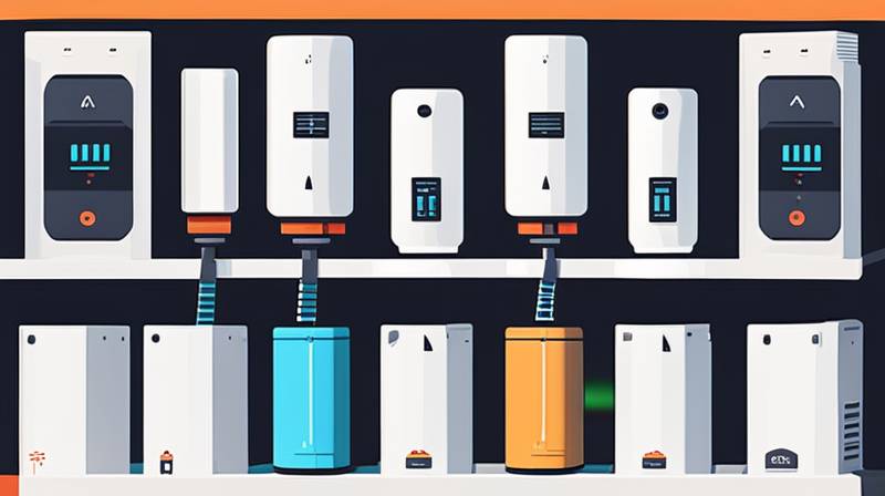 What are the high-voltage energy storage devices?