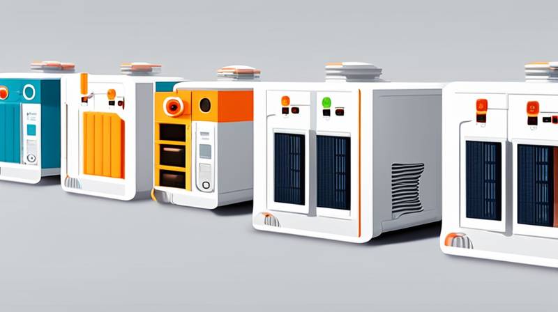 What does the air-cooled energy storage service include?