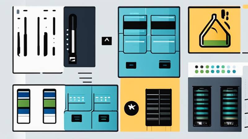 What are the necessary equipment for energy storage?