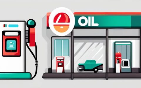 How much oil can a gas station store?