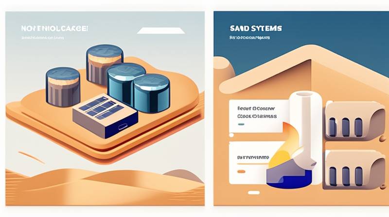 What are the sand energy storage systems?