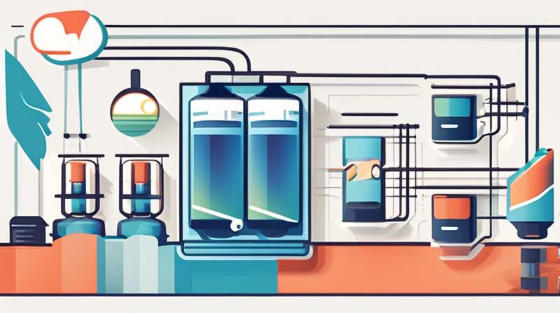 What is the output value of the household energy storage market?