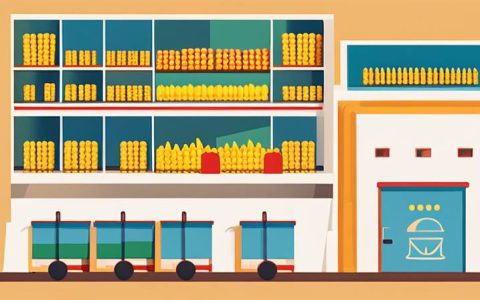 How much corn can be stored in one warehouse?