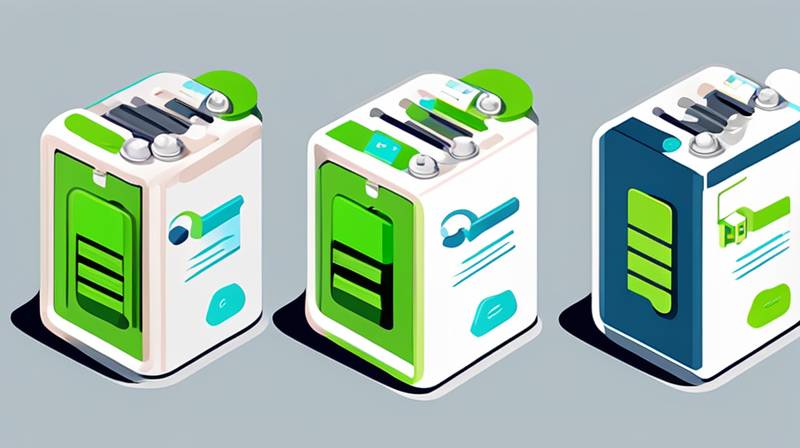 How are energy storage batteries composed?