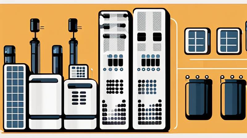 How are energy storage clusters composed?