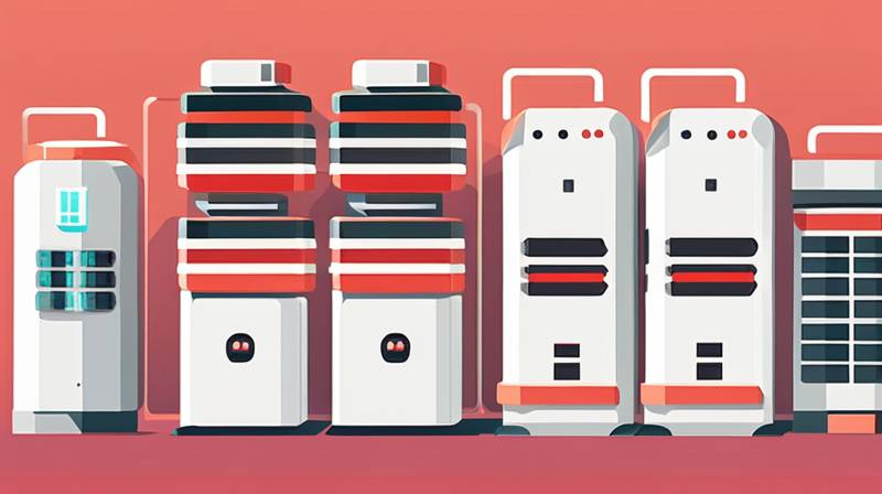 How are energy storage containers configured?