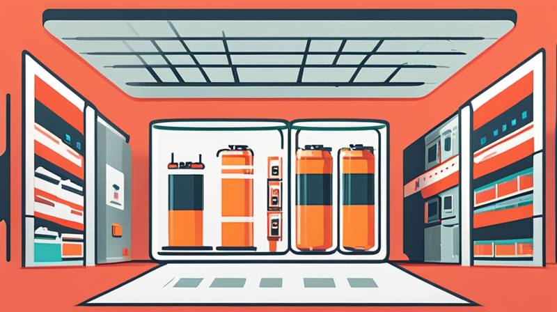 What stores have energy storage devices?