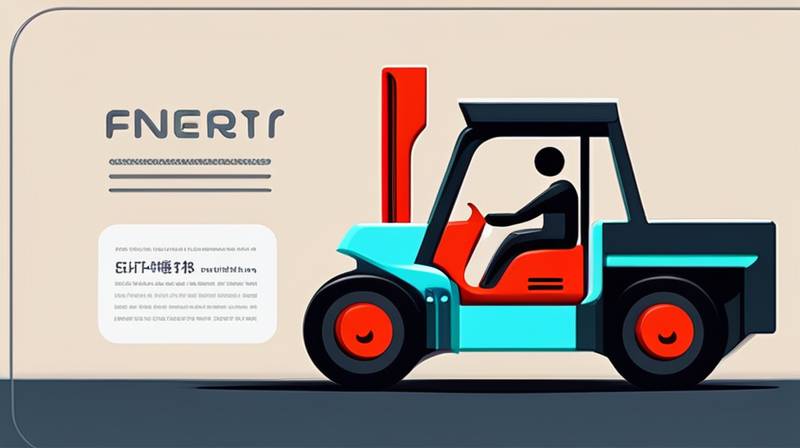 What is a forklift energy accumulator?