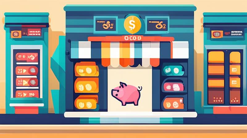 How can a piggy bank store money?