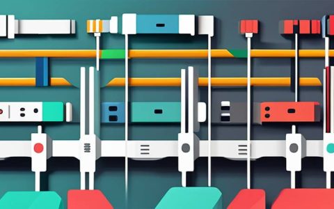 What do the colors of energy storage cables represent?