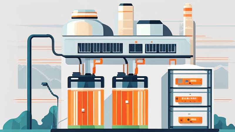 What equipment does an energy storage power station have?