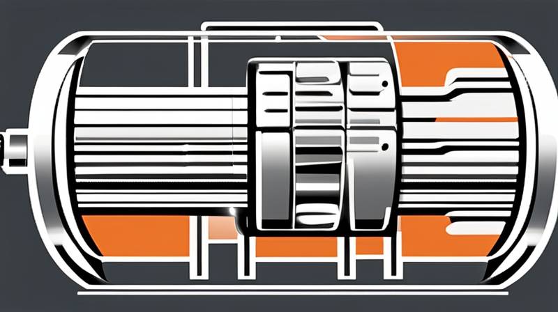 What is the energy storage motor coil?