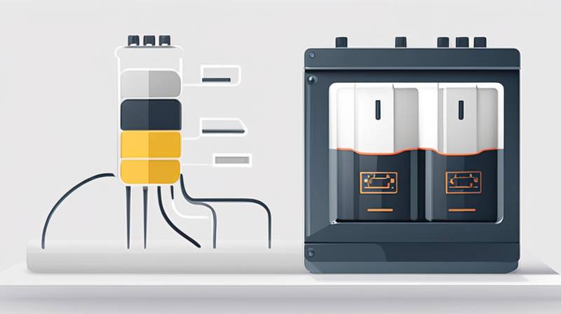 How many volts does the energy storage station battery have?