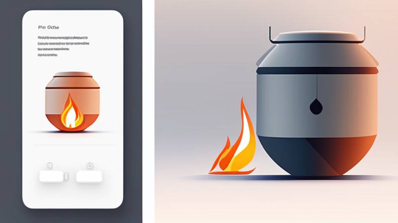 How can fire pots be stored outdoors?