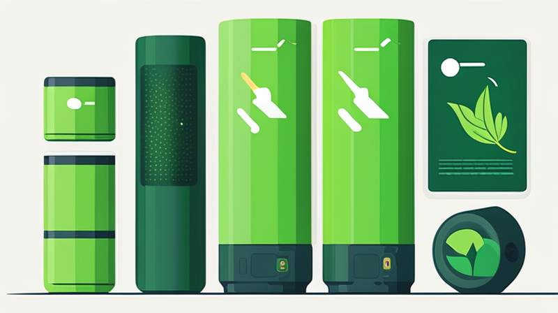 What are green energy storage products?