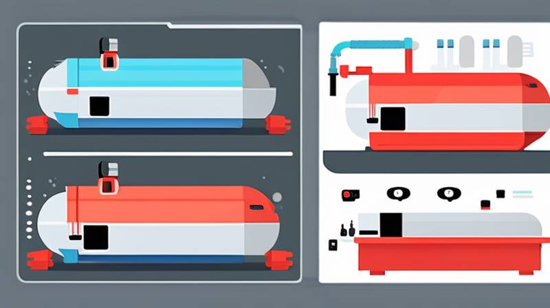 How much water can a pressurized tank store?