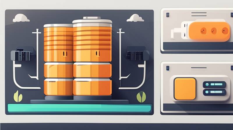 What equipment is needed for energy storage