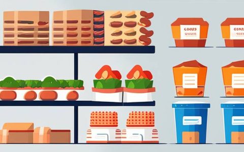 How much food can the warehouse store?