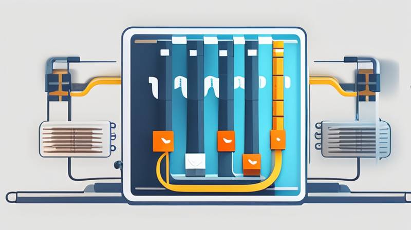 How many cables are needed for energy storage devices?