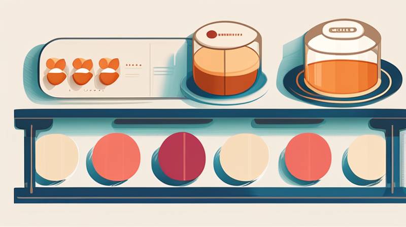 How can tea cakes be placed in a tea container?