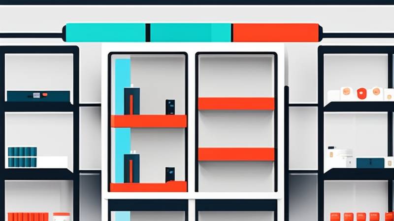 How can the storage rack be opened