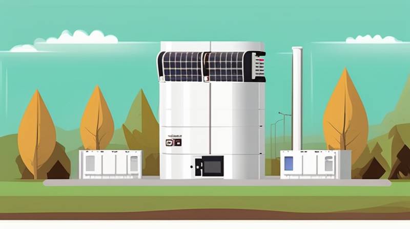 How much is the land cost for energy storage power station?