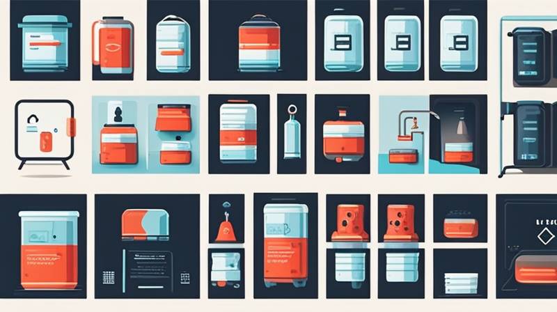 What are the components of chemical energy storage?