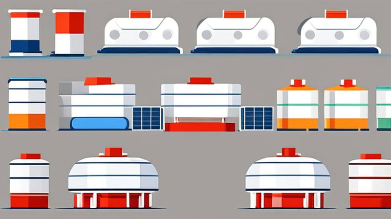 What types of energy storage tanks are there?