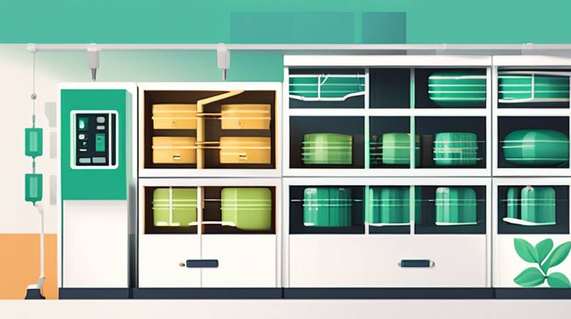 How do energy storage plants store energy?