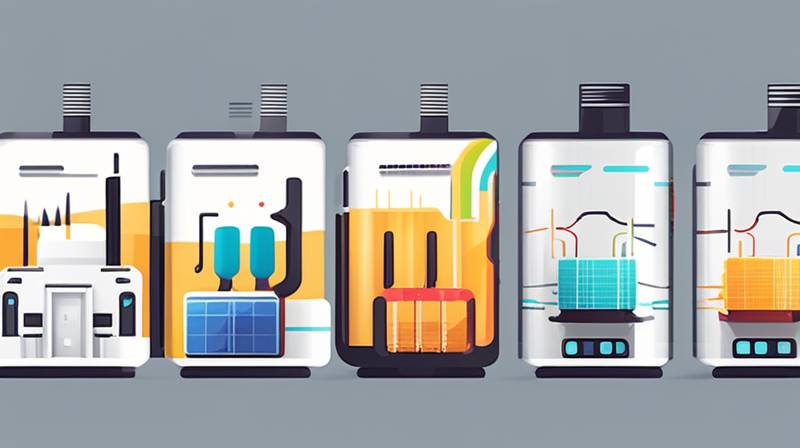 How do large power stations store energy?