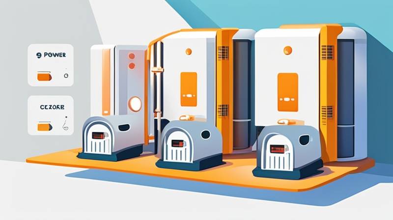 What types of energy storage power stations are included