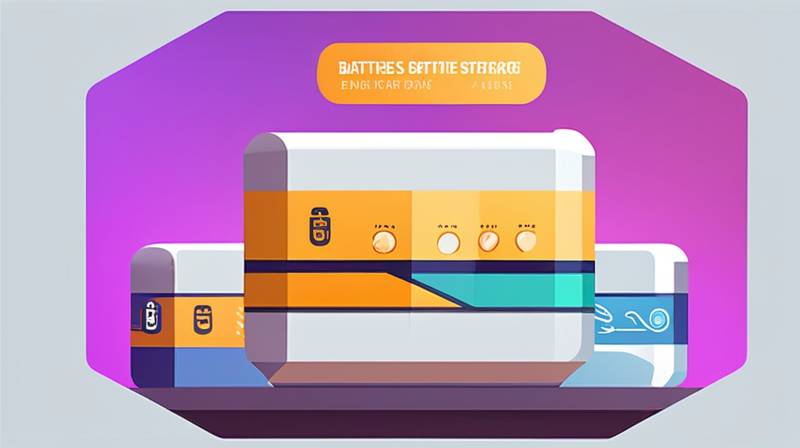 What is the life of energy storage batteries?