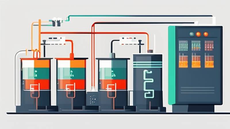 What is the output voltage of the energy storage power station?