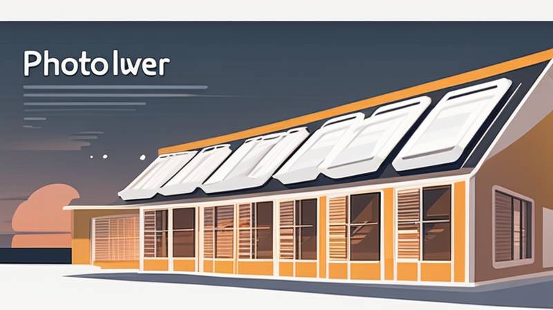 How do photovoltaic inverters store energy?