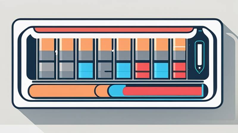 How much does the energy storage battery measure temperature?