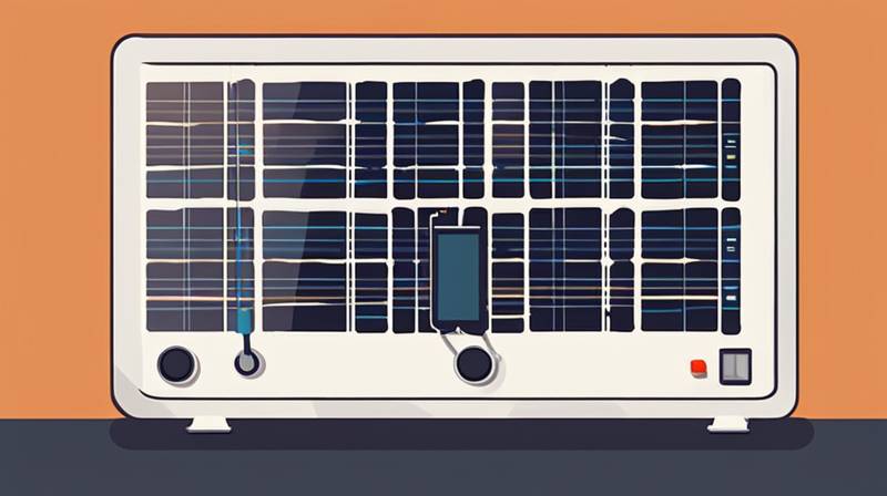 How do solar generators store electricity?