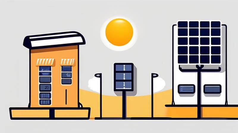 How do solar lights store electricity?