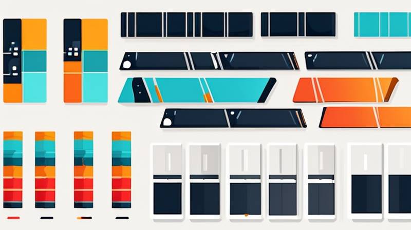 How do solar panels store energy?