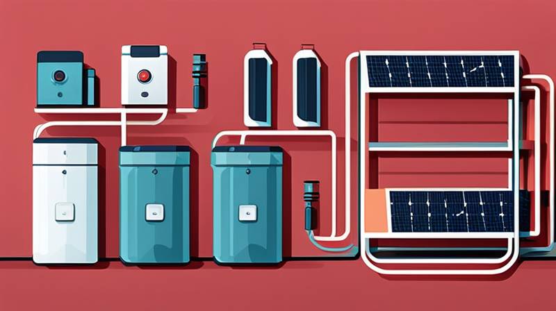 What types of energy storage equipment are included?