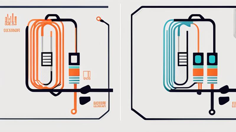 How does a capacitor store energy in a DC circuit?