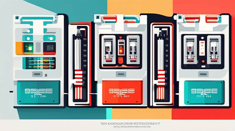 How does a circuit breaker store energy mechanically?