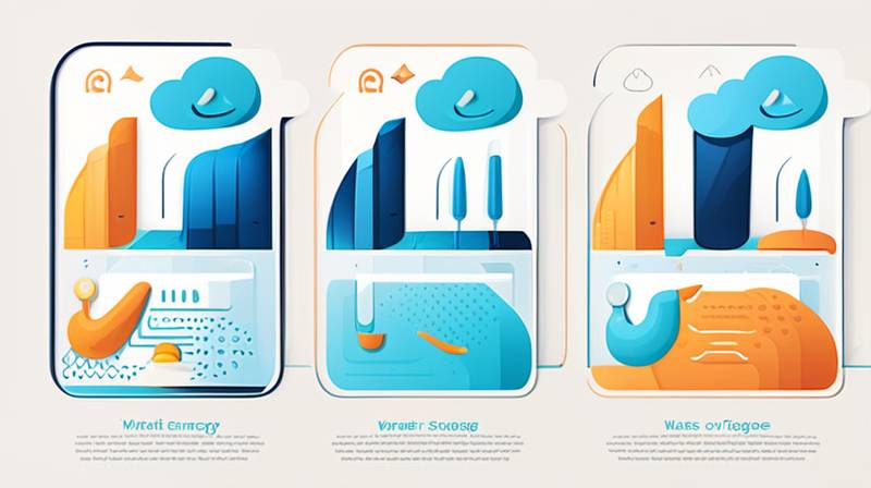 What is the principle of water energy storage?