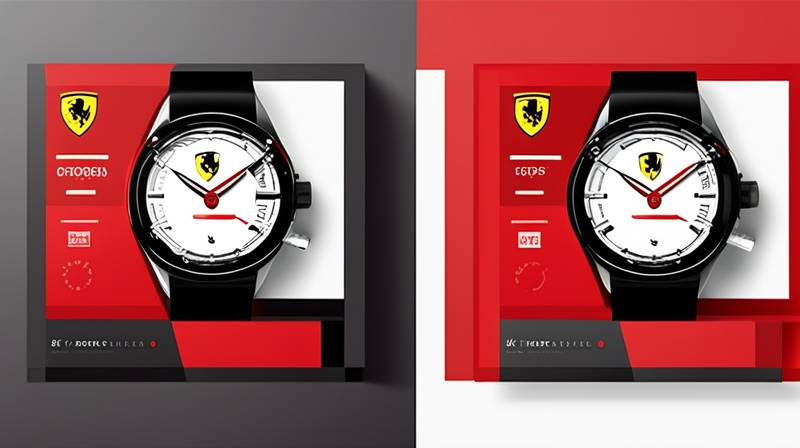 How does a Ferrari watch store energy?