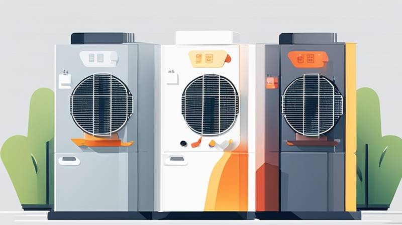 How does a heat pump store energy?