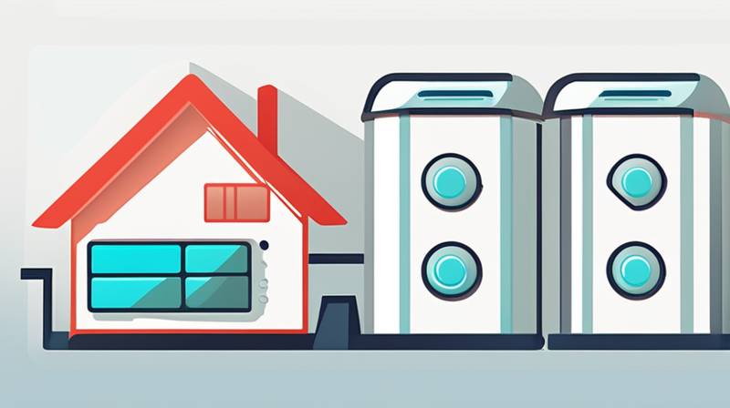 How does a home energy storage system use electricity?