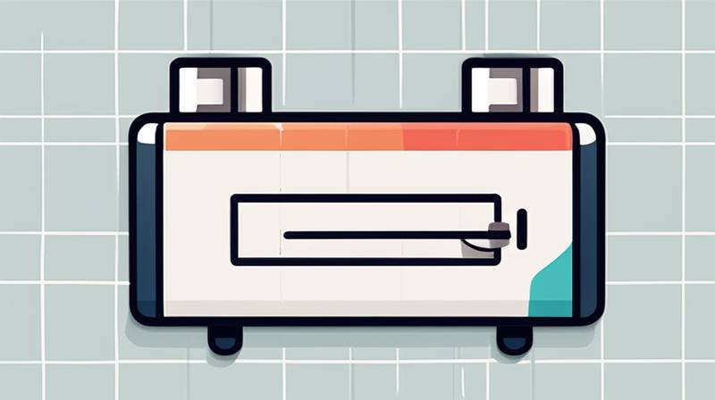 How does a lead-acid energy storage battery discharge?